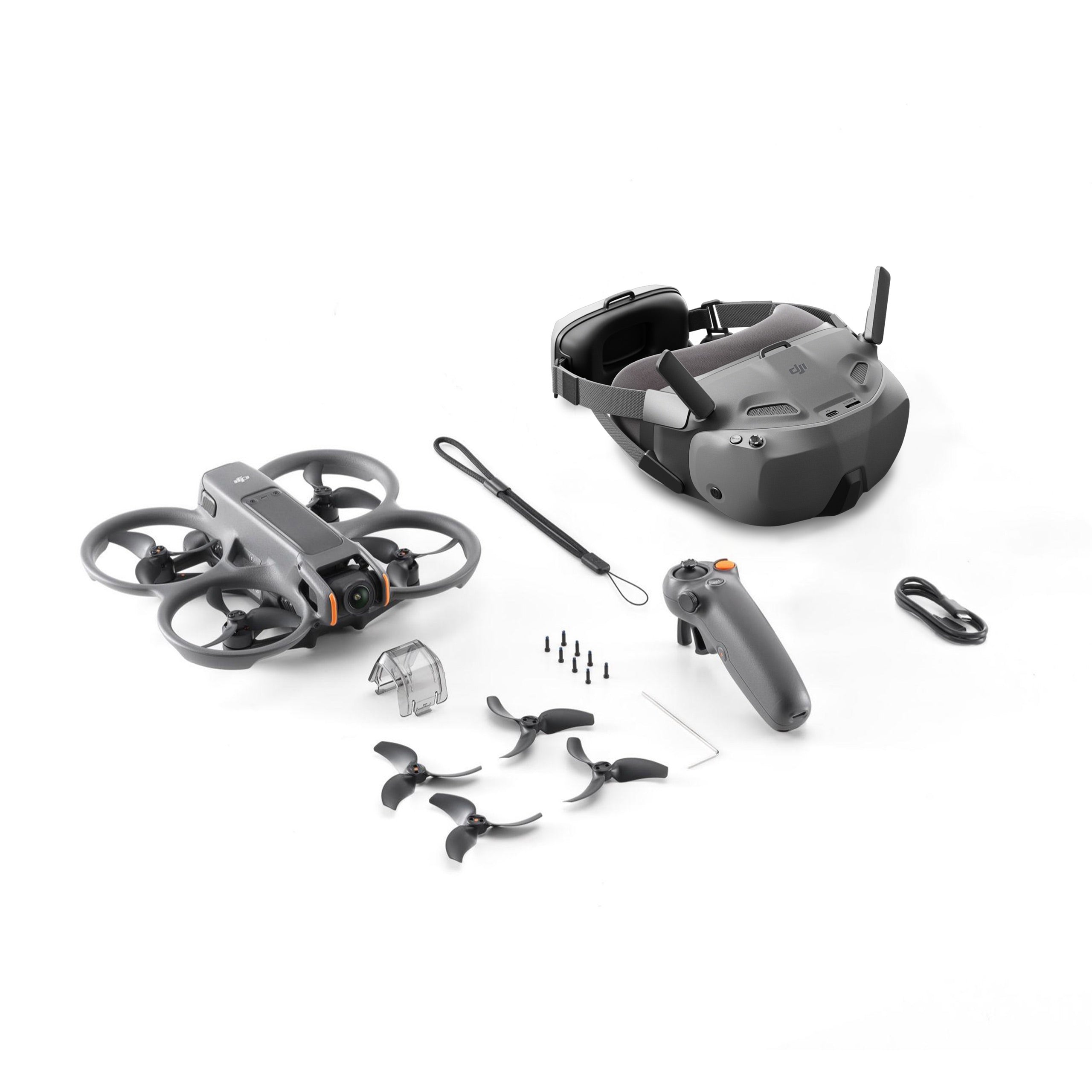 DJI Avata 2 FPV Drone Fly Smart Combo (One Battery + Goggles)