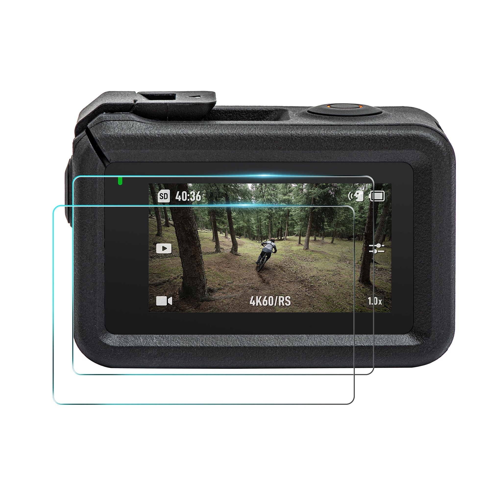 Glass Protectors For DJI Osmo Action 4 (2 Pack)
