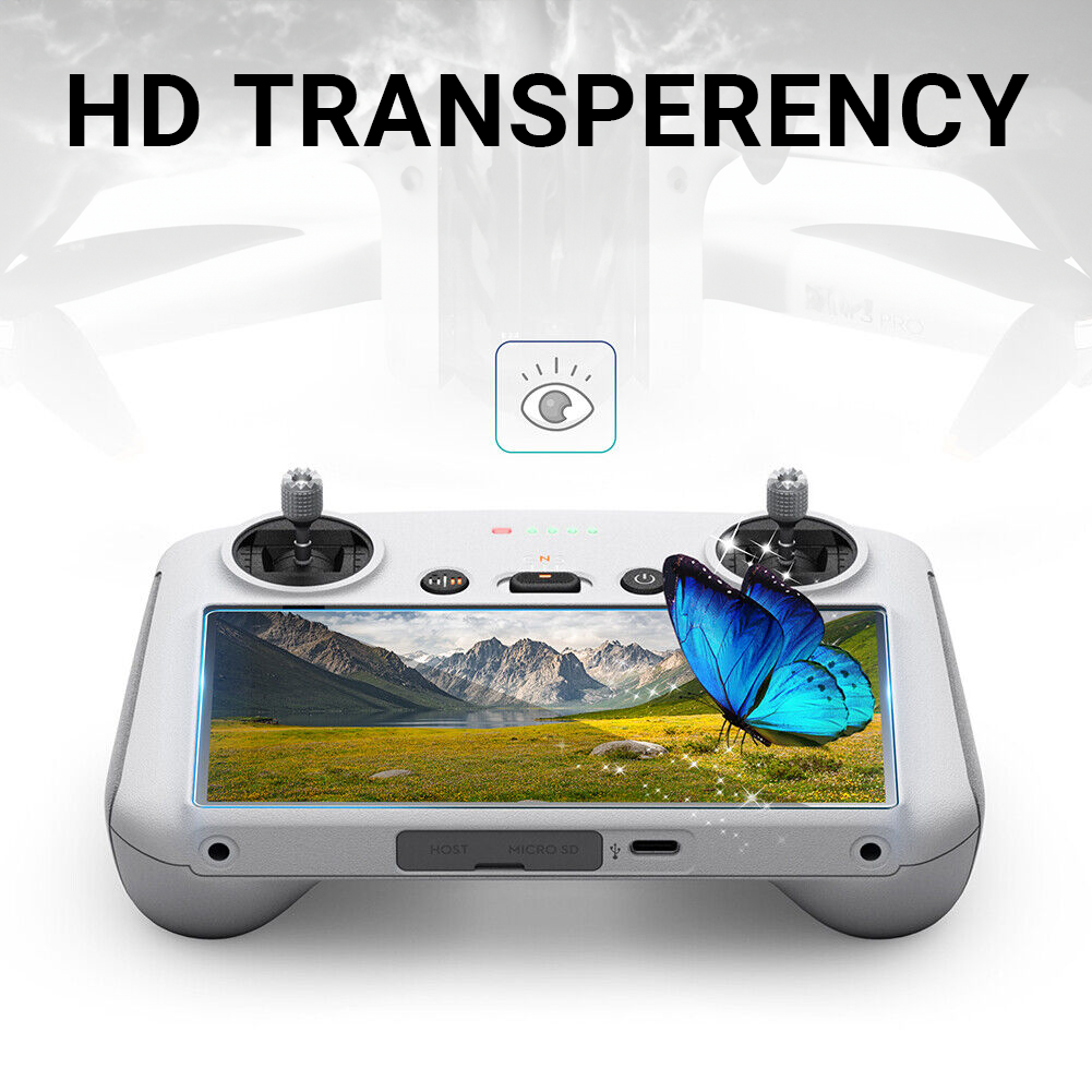 Glass Screen Protector for DJI RC / RC2 Controller (2 Pack)